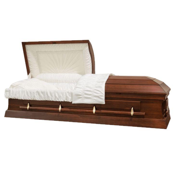 Face View Flat Lid Casket